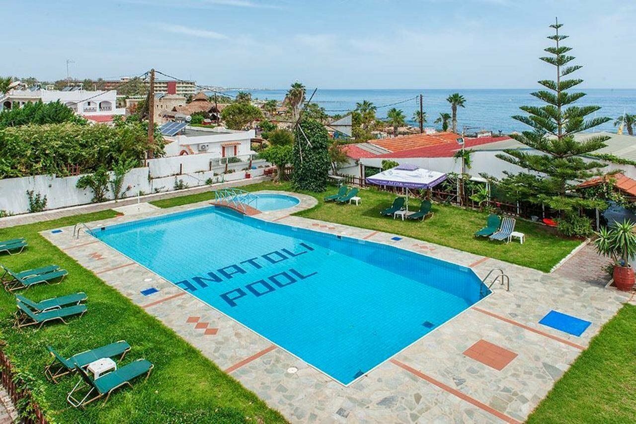 הרסוניסוס Anatoli Apartments מראה חיצוני תמונה